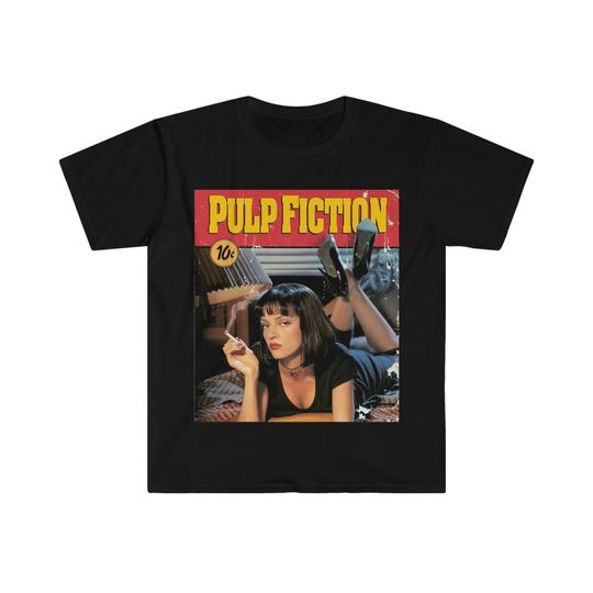 Discover Pulp Fiction Movie Cinema Poster 90s T Shirt