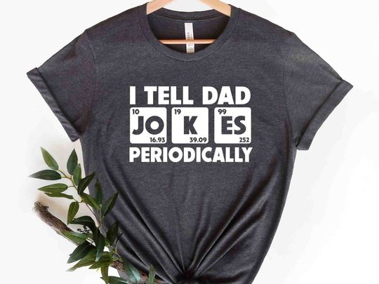 Discover Dad Jokes Father's Day T-shirt - Humorous Gift for Dads