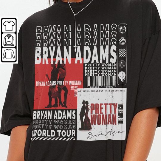Discover Bryan Adams Music Shirt, Vintage 90s So Happy It Hurts Tour 2023
