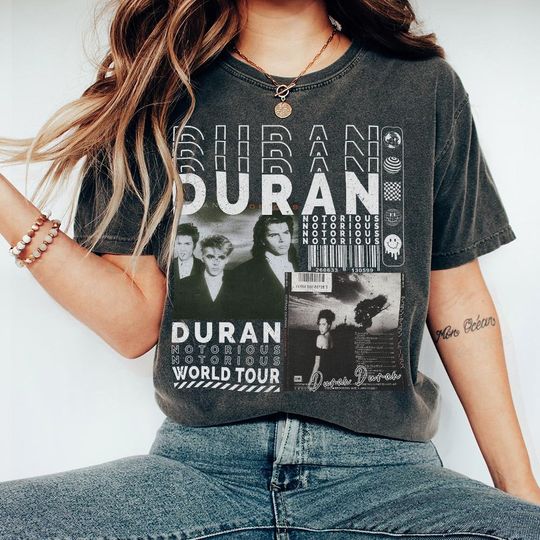 Discover Duran Duran Music Shirt, Vintage North American Tour 2023