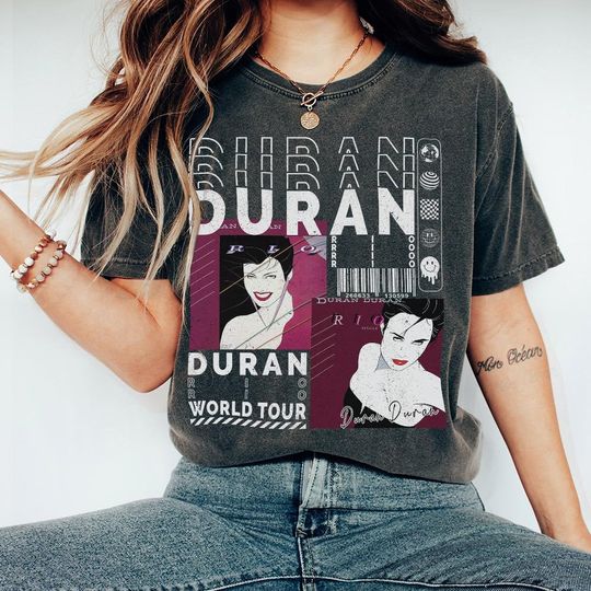Discover Duran Duran Music Shirt, Vintage North American Tour 2023