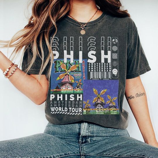 Discover Phish Music Shirt, Vintage Phish Summer 2023 Tour