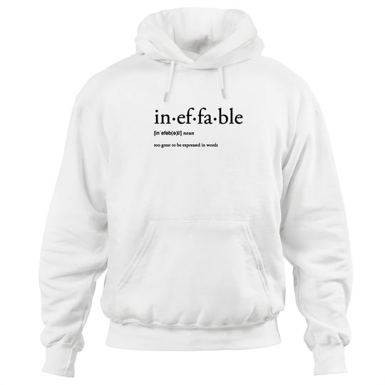 Discover Ineffable Good Omens Hoodies