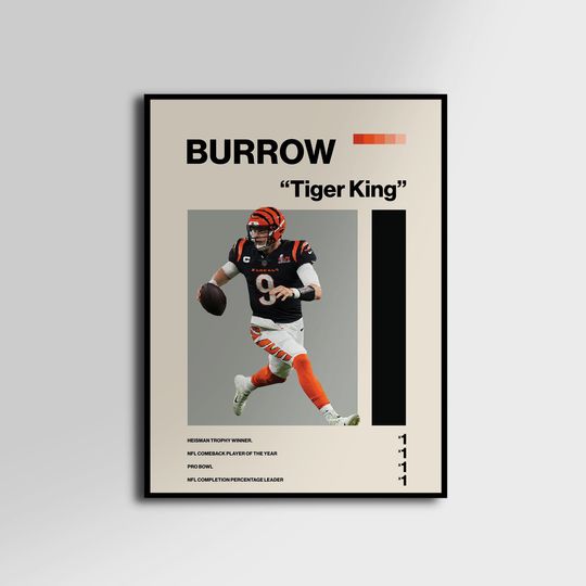 Discover Joe Burrow Poster