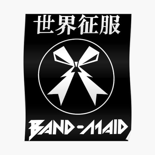 Discover Band Maid  maid Premium Matte Vertical Poster