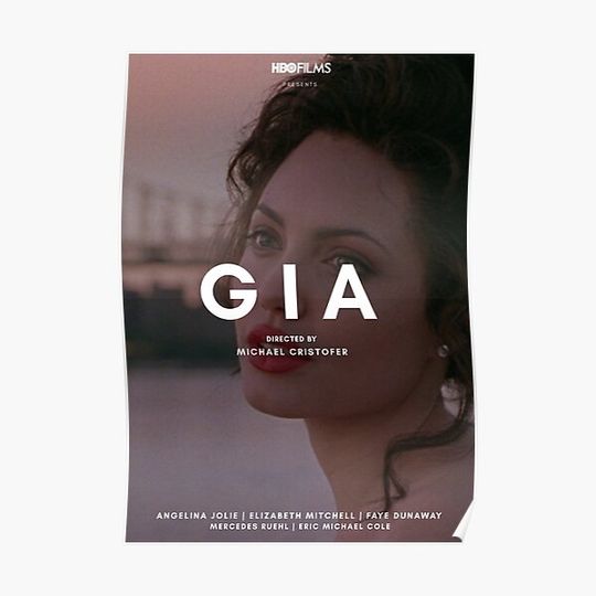 Discover Gia 1998 alternative movie poster 2 Premium Matte Vertical Poster