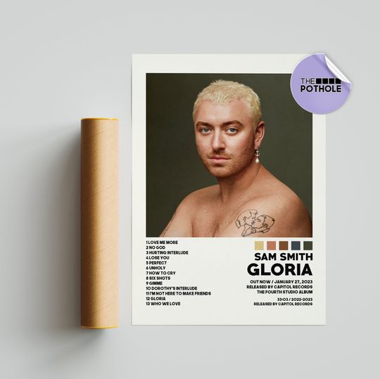 Discover Sam Smith Poster / Gloria Poster / Album Cover Poster
