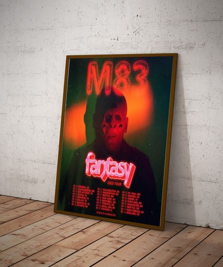 Discover M83 Fantasy 2023 Tour Poster