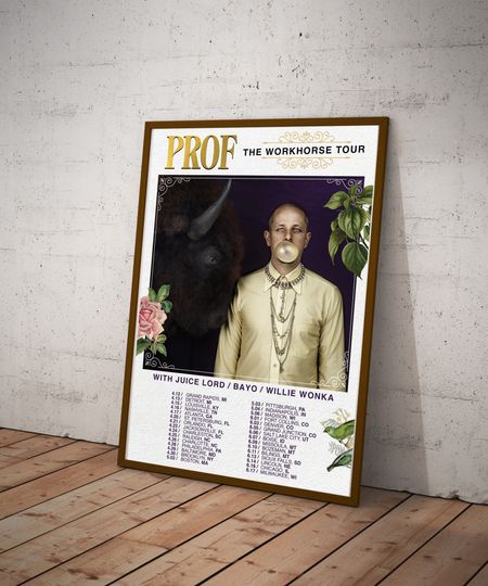 Discover Prof announces 'The Workhorse' Tour Poster