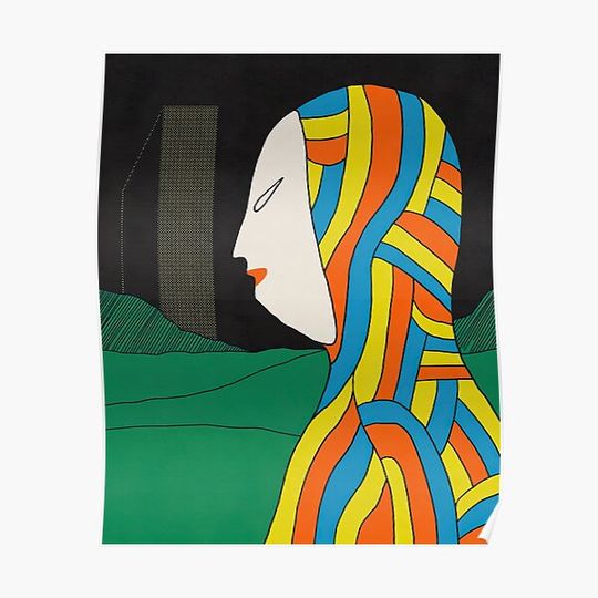 Discover Walking Back To Apartement Premium Matte Vertical Poster