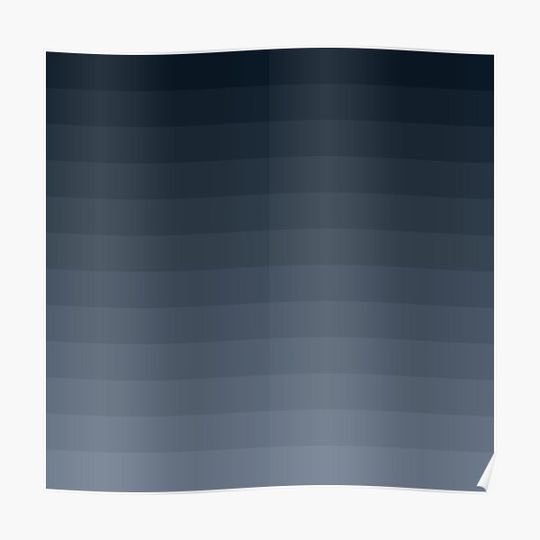 Discover Shades of Bright Blue Abstract Pattern Premium Matte Vertical Poster