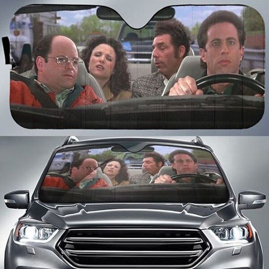 Discover Seinfeld Car Sunshade Funny Sun Protection, Series Sunshade