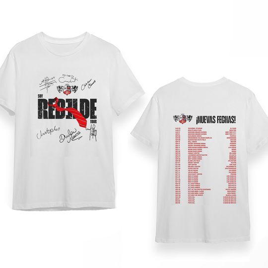 Discover RBD Soy Rebelde Tour 2023 Vintage Shirt, RBD Band