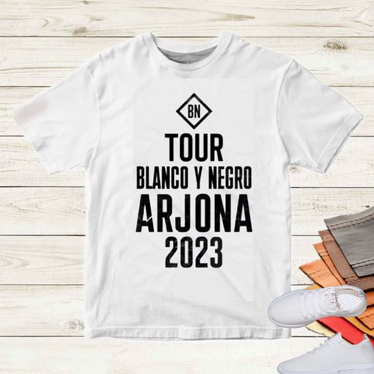 Discover Black and Black Arjona Back 2023 Shirt