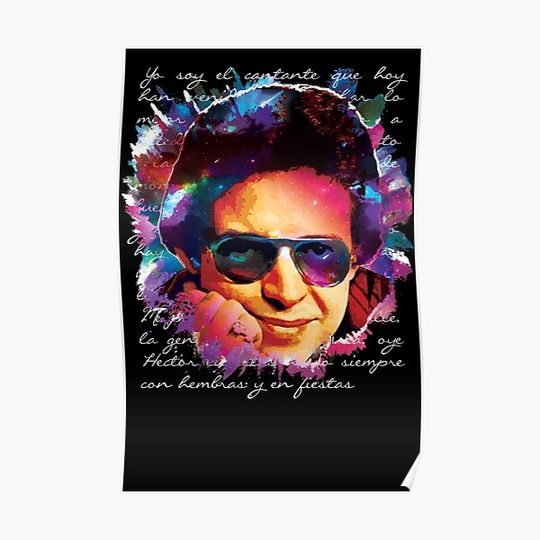 Discover Hector Lavoe Shirt Premium Matte Vertical Poster