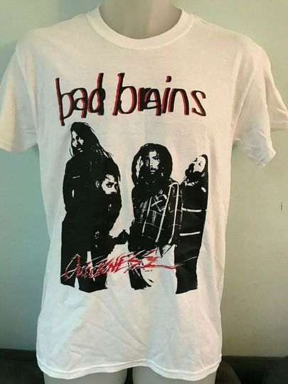 Discover Bad Brains band music t shirt