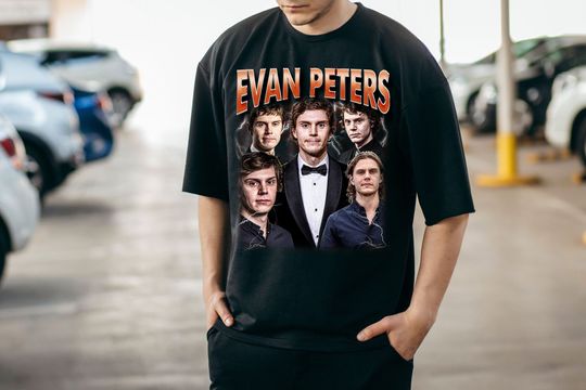 Discover Evan Peters Shirt, Limited Evan Peters Vintage T-Shirt