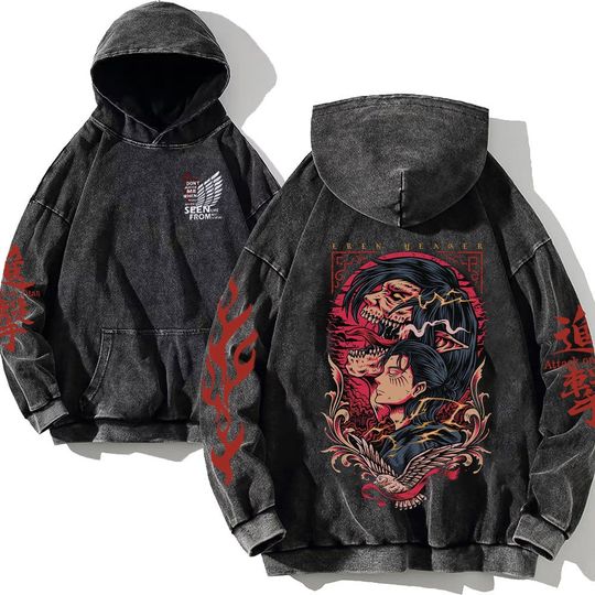 Discover Fan Art Shirt, Vintage Washed 3D Hoodie