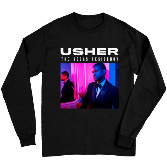 Discover Usher My Way The Vegas Residency Tour 2023 Long Sleeves, User Tour 2023 , R&B Music Concert Long Sleeves