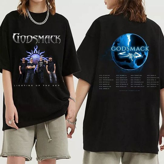 Discover Godsmack With Staind 2023 Tour Shirt, Godsmack Band Fan Shirt, Godsmack 2023 Tour Shirt, Godsmack Rock Band Tour Shirt