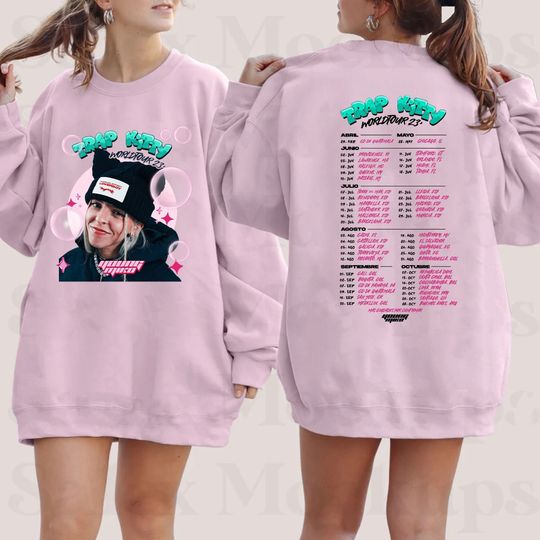 Discover Young Miko Trap Kitty World Tour 2023 T-Shirt, Young Miko Fan T-Shirt, Young Miko 2023 Concert Shirt