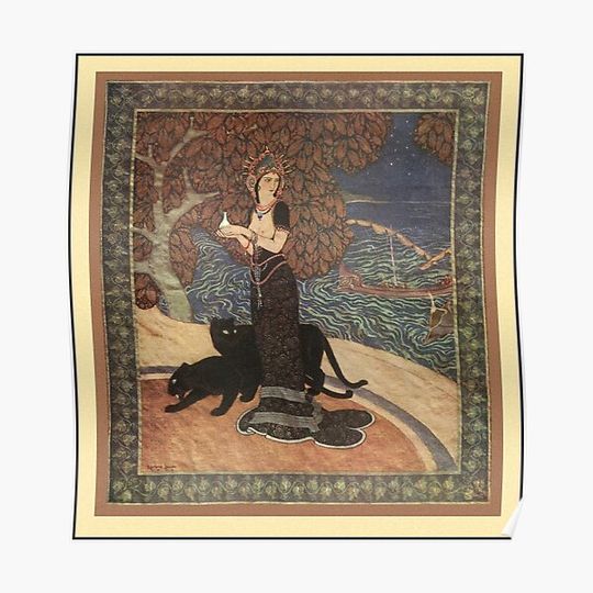 Discover Circe The Enchantress By Edmund Dulac Premium Matte Vertical Poster