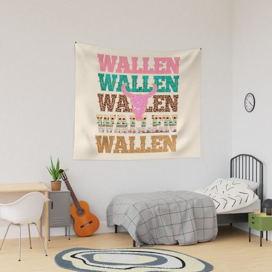 Discover wallen bull Tapestry