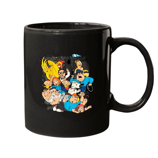 Discover Vintage Y2K Family Guy Fight Scene Mugs