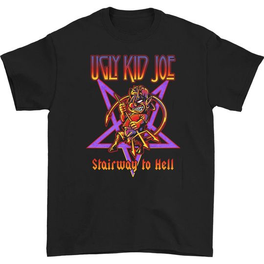 Discover Vintage Ugly Kid Joe Stairway to Hell Men T-shirt