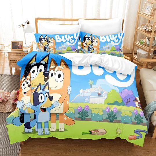 Discover BlueyDad Dad Bedding Set Home Decor