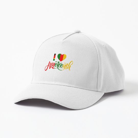 Discover I Love Juneteenth Cap