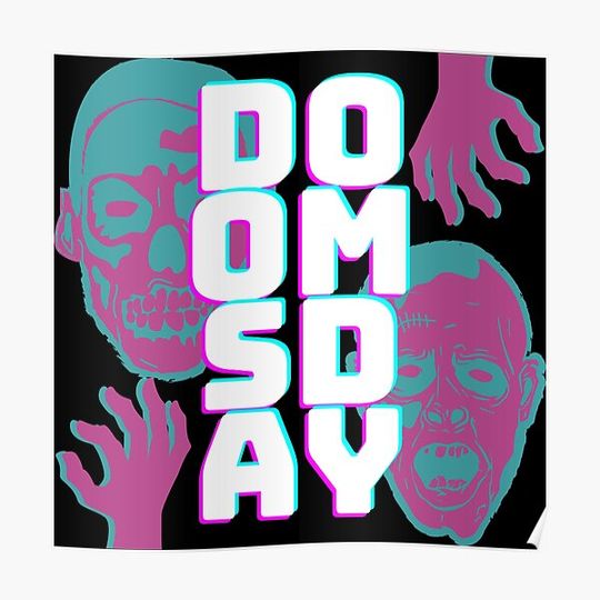 Discover Funny Flatbush Zombies Dooms Day Premium Matte Vertical Poster