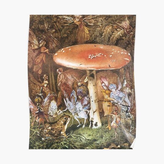Discover HD.The Intruder, by John Anster Fitzgerald Premium Matte Vertical Poster