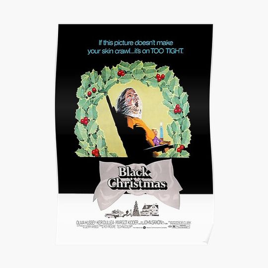 Discover Black Christmas Premium Matte Vertical Poster