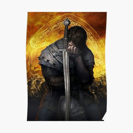 Discover Kingdom Come Deliverance Game Premium Matte Vertical Poster