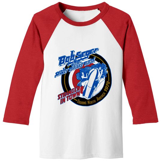 Discover 1978 BOB SEGER w/ Silver Bullet Band Baseball Tees
