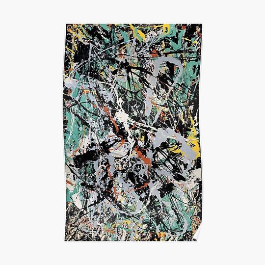 Discover Jackson pollock fantastic art Premium Matte Vertical Poster