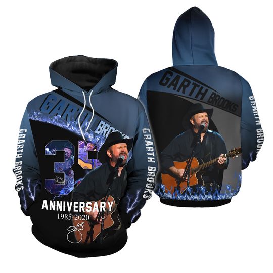 Discover Garth Brooks 3D Hoodie