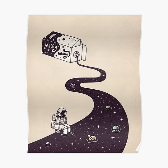 Discover Milky Way Premium Matte Vertical Poster