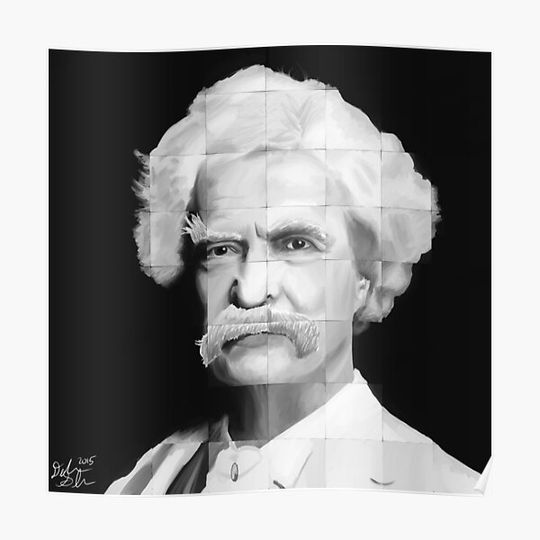 Discover Twain Premium Matte Vertical Poster
