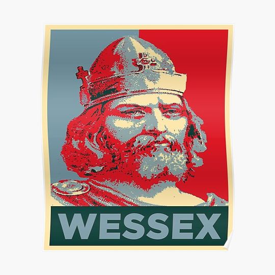 Discover King Alfred the Great Wessex Hope Poster Premium Matte Vertical Poster