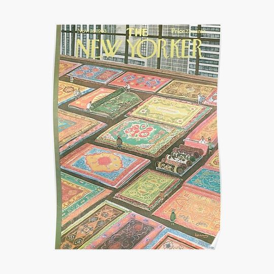 Discover New Yorker poster Premium Matte Vertical Poster