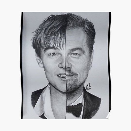 Discover leonardo di caprio Premium Matte Vertical Poster