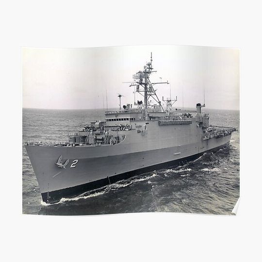 Discover USS VANCOUVER (LPD-2) SHIP'S STORE Premium Matte Vertical Poster