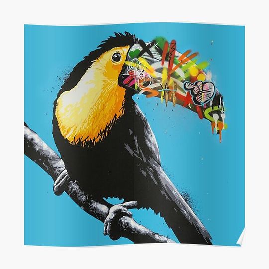Discover Toucan - Martin Whatson Premium Matte Vertical Poster