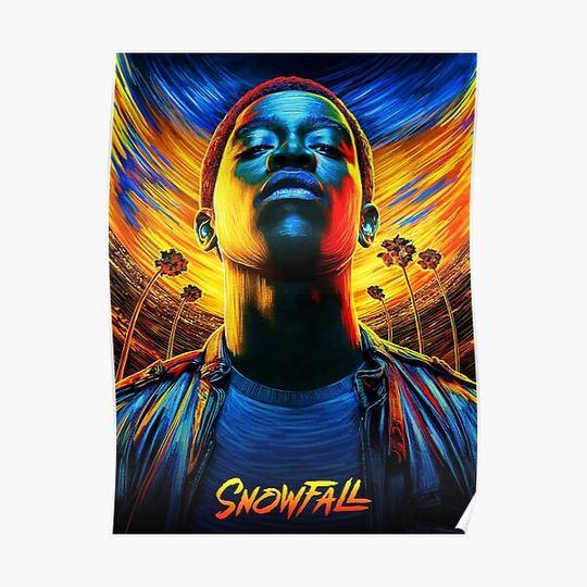 Discover SnowFall, Snowfall Movie, Snowfall Serie Premium Matte Vertical Poster
