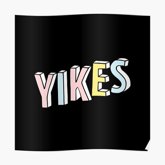 Discover Yikes Premium Matte Vertical Poster