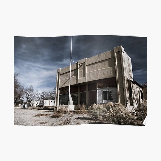 Discover Abandoned - Cocktails & Gasoline by SparklePyre Premium Matte Vertical Poster
