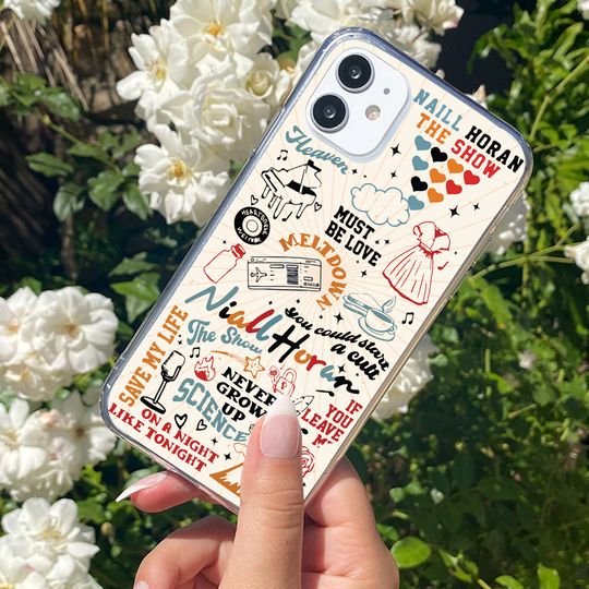 Discover Niall Horan Phone Case The Show Album Track List iPhone Case
