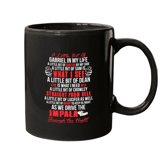 Discover Supernatural - Supernatural - a little bit of ga Mugs